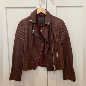 All Saints Leather Jacket